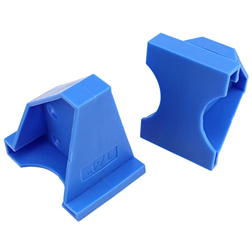 40 Pack 1/4 and 1/2 Inch Flooring Spacers, Flooring Installation Expansion Trim Spacers Triangle Laminate Wood Flooring Tools for Laminate, Vinyl Plank, Tiles, Hardwood, Floating Flooring, Blue