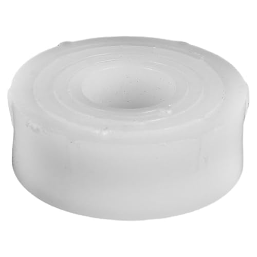 PRETYZOOM Reducing Sleeve for Sanding Discs for Bench Sander Bus Adapter Made of Plastic Stable Fixation for Safe Change of Sanding Disc Sizes 1.26 x 1.26 x 0.51 inches