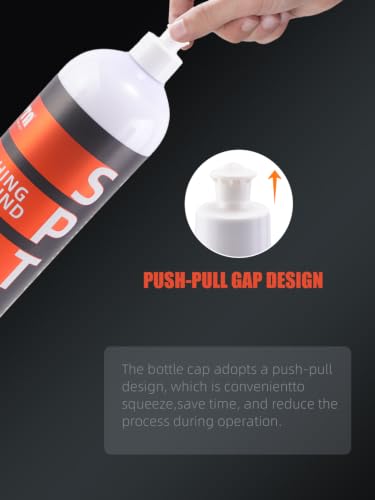 Medium Cut Polishing Compound, SPTA 33.8oz (1000ml) Polishing Compound Car Scratch & Swirl Remover Rubbing Compound & Medium Cut Polish Compound Swirl Remover for Car Automotive Paint Correction 33.8oz (1000ml) Medium Cut Polishing Compound