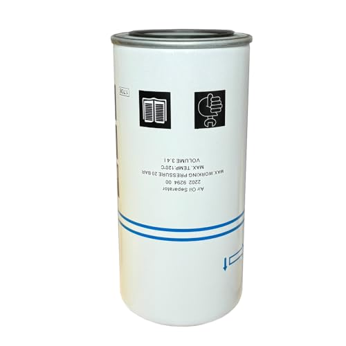 2202929400 Air/Oil Separator Compatible with GA5/11FF GA7/11/15VSD+ Screw Air Compressor Compression Equipment Accessories 2202929450 1630404600 2202-9294-00