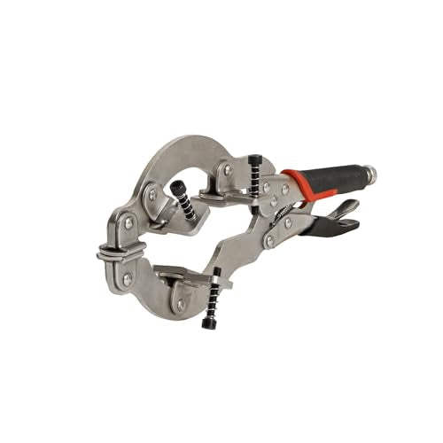 Locking C-Clamp Pipe and Tube Clamp 13'' Steel Pipe Alignment Tool