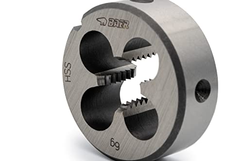 BAER M16 HSS Die - M 16 x 2.0 - Thread Die Metric Standard Thread - Male Thread Cutter Made of High Alloy Tool Steel - Metric Male Thread Die