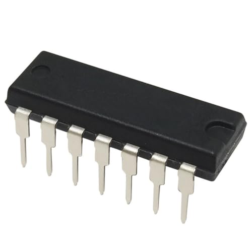 SN74HC14N Hex Schmitt Trigger Inverter IC DIP-14 (Pack of 20) | 2V-6V operating voltage, high-speed CMOS logic block for electronics projects and repairs
