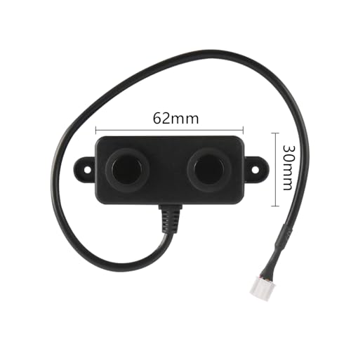 Ultrasonic Distance Sensor DC 3.3V to 5V Waterproof Parking Occupancy Vehicle Detector UART Automatic Detection Range 3 to 450cm