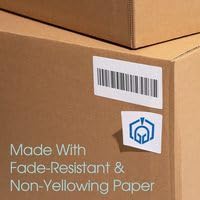 4" X 4" Square Printable Labels for Inkjet and Laser Printers - 500 Sheets, 2000 Matte White Custom Stickers for Business Logos, QR Code Stickers, Product Labeling - Spartan Industrial Template S005 4" X 4" 500.0
