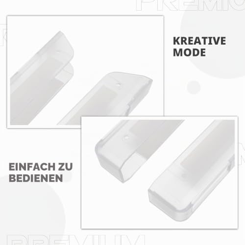 1 Pair Scales Bracket: Wall Mount for Body Scales - Wall Mount for Weight Plates in Bathroom, Shower Room, Bedroom, Kitchen transparent