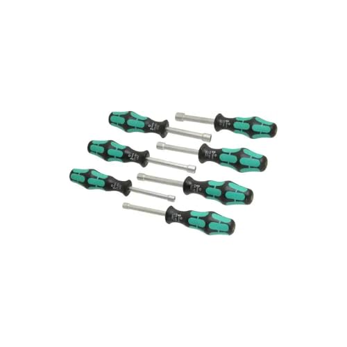 Wera 345230 Kraftform Plus Hollow Shaft Nutdriver Set