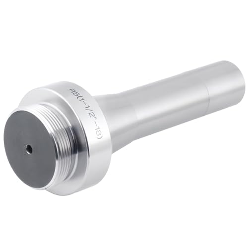 Accusize Industrial Tools Boring Head R8 Bridgeport Shank, 1-1/2''-18 Tpi, 0355-0108 1" Straight Shank, R8 Bridgeport