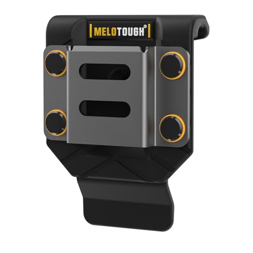 MELOTOUGH Drill Belt Clip + Tape Measure Holder with Drill Bit Tote