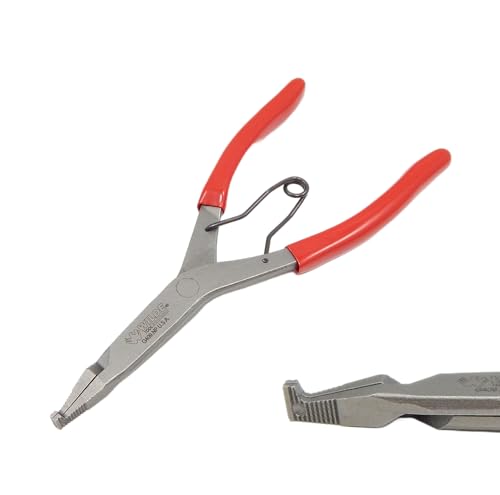 Wilde Lock Ring Plier Set 3pc Straight Right Angle and Thin Bent Curved 9" Length Made In USA G409.NP, G408.NP, and G407.NP Pliers