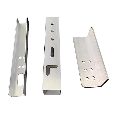 Aluminum Rectangular Tubing 2Pcs 25mm x 50mm x 1000mm Long Wall Thickness 2mm, 2 Pack Aluminum Structural Rectangular Tube 1 x 2 x 0.08 x 39.37" inch 39.37 Inches L: 39.37" / 1000 2 Pcs