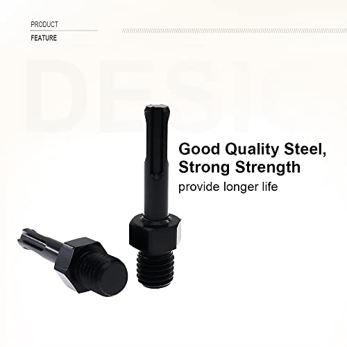 SHDIATOOL 1-3/8 Inch Granite Hole Saw Plus SDS Adapter for Marble Hard Stone Bricks