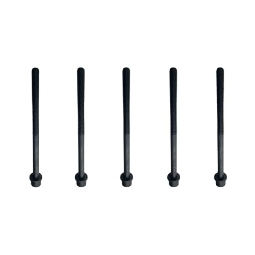 ES72465 Engine Cylinder Head Bolt Kit Compatible with Kia Rio Soul 2.4L L4 DOHC Naturally Aspirated 2012-2019 Hyundai Accent Veloster 2.4L L4 DOHC Naturally Aspirated 2012-2019(10 Pieces)