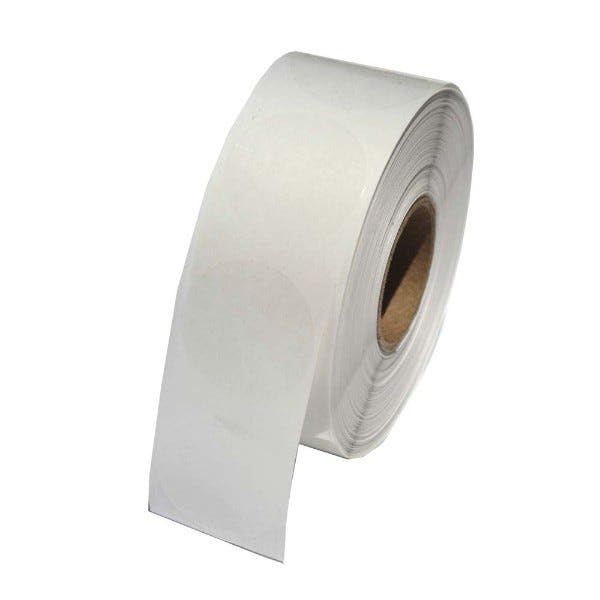 Clear Mailing Seal Stickers - 1” x 1” Circle, 1,000 Labels/Roll, Permanent Adhesive | Mail, Security, and Tamper-Evident Labels - Ideal for Many Uses | LabelValue Brand
