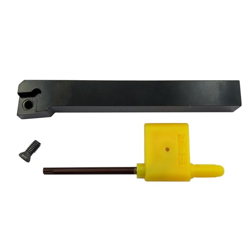 1/2 Inch Turning Chisel 12 mm SCLCR1212H09 + SCLCL1212H09 + SCMCN1212H09 Turning Chisel CNC Lathe Excircle Lathe Tool Holder Set and 10 Pieces CCMT09T304 / CCMT32.51 Indexable Carbide Lathe Turning 1/2 Inch