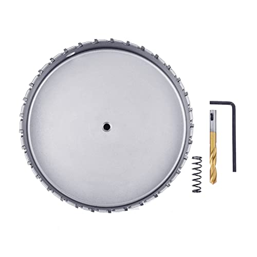 160mm / 6.3 inch Metal Steel Hole Saw Drill Bit, Metal Hole Cutter for Thick Metal,Stainless Steel,Iron and Wood (160mm / 6.3 inch)