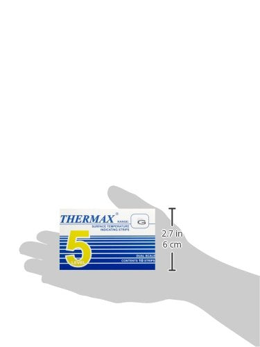 neoLab 3-1917 temperature measuring strips, 188 degrees C to 210 degrees C (pack of 10)