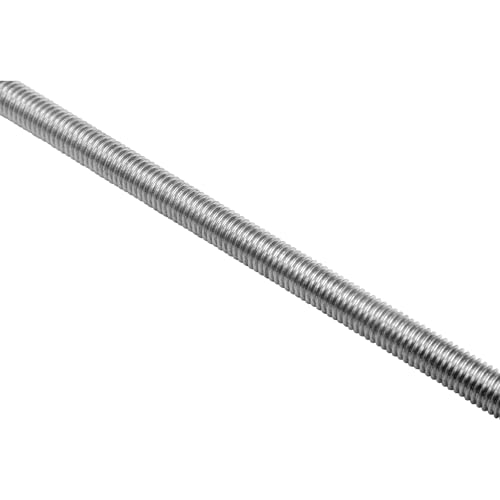 304 Stainless Steel M20-2.5 Fully Threaded Rod Right Hand Thread 250mm Length (Pack of 2) M20x250 mm PackOf 2
