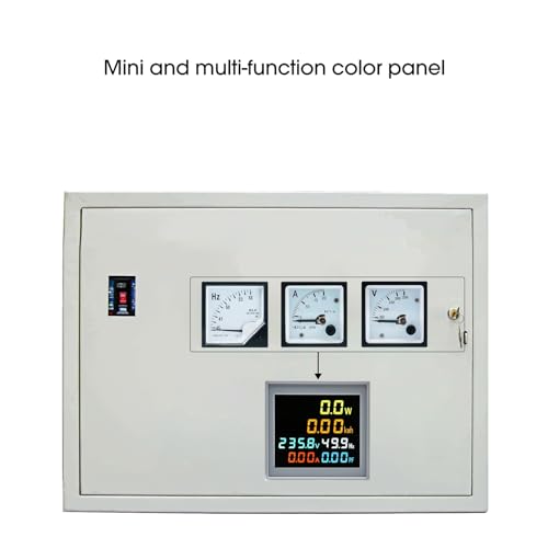 Digital Single Phase Energy Meter Tester Din Rail Electricity Usage Meter AC 110V 40-300V 100A Ampermeter Voltmeter Ammeter Voltage Amps Watt Kwh Frequency Power Factor Meter Multimeter External CT