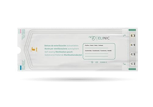 Self Adhesive Bags for Steam Sterilization and EtO 200 Pack (135 x 280 mm) 135*280mm