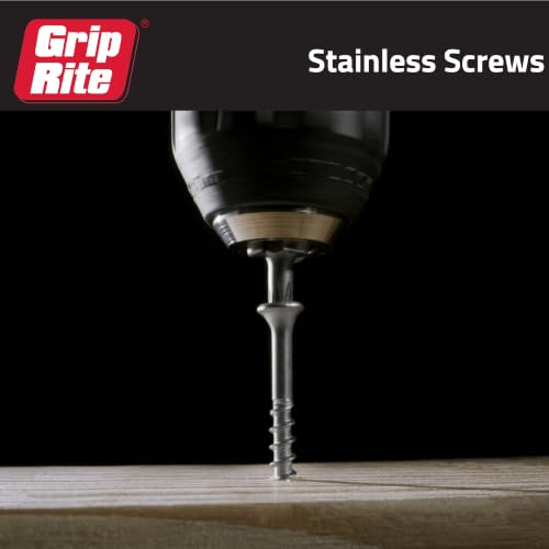 Grip-Rite PrimeGuard Max MAXB64883, FN Finish Nail 15GA, 2", 304 Stainless Steel, 1000 Nails, Clamshell Packaged