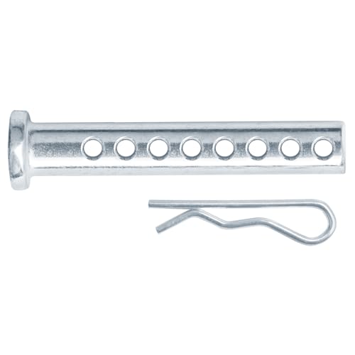 heneng 20 Pcs 5/16" x 2" Heavy Duty Multi-Hole Clevis Pins with R Clips, Adjustable Universal Fastener (Pack of 2) 5/16" x 2" (Pack of 2)