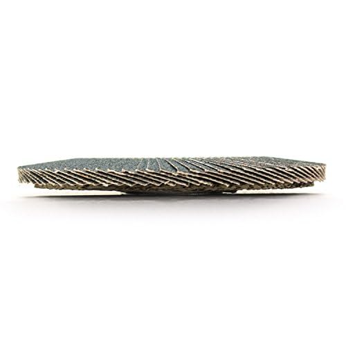 BHA 4.5" x 7/8" T29 Zirconia Flap Discs, 80 Grit - 10 Pack