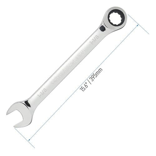 1-1/8 Inch Ratcheting Combination Wrench SAE 1-1/8"