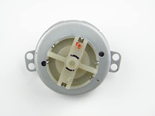 CHANCS DC 12V JS-50 1RPM D-Shaft CW/CCW Gear Synchro Motor Slow Speed Motor Electric Gear Box