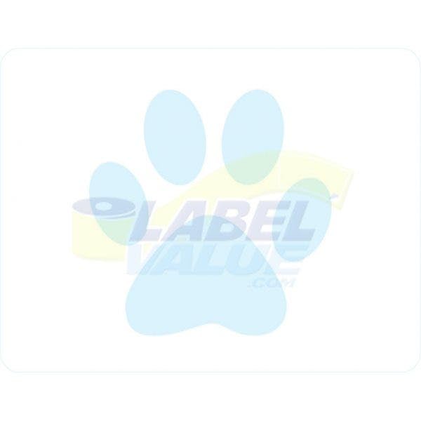 Veterinary Prescription Labels with Paw Prints - 2-1/8” x 2-3/4”, 500 Labels/Roll | Prescription Bottles & Small Containers - Compatible with Most Veterinary Practice Software | LabelValue Brand