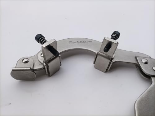 Locking C-Clamp Pipe and Tube Clamp 13'' Steel Pipe Alignment Tool