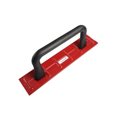 Malco 16" Drip Edge Folding Tool, 1" and 1-1/2" bends in 22 Ga 16" Roofing Panels, Standing Seam Roofing Tool, Sheet Metal Bending Tool (DEFT16) 16 Inch Red