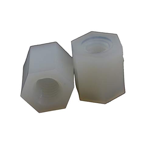 Nylon Hex Standoff Internal Thread Dual-Ended Spacer M4 Series 5mm 6mm 8mm 10mm 12mm