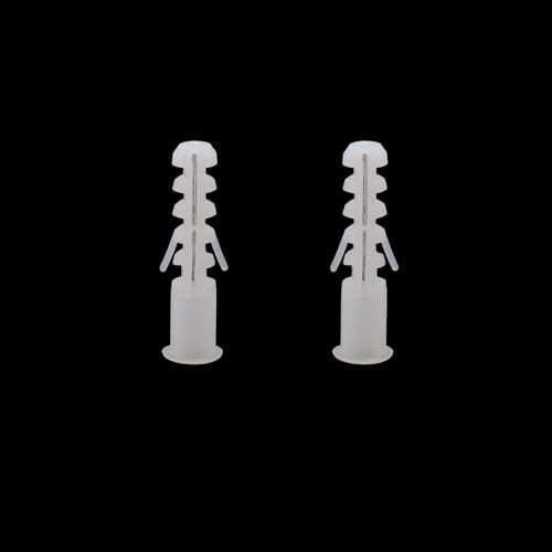 Xiaoyztan 500Pcs M7x35mm Plastic Drywall Anchors for Screws M7-35