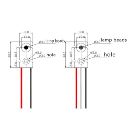 5 Pairs IR Interrupt Beam Sensor Infrared Beam Sensor LED Counting Module LEDs Counting Module Split Distance Sensor Ideal for Robotics