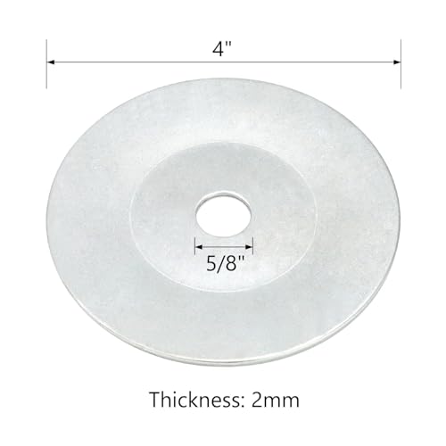 Airway Buffing Wheel Kit with 4" Airway Flange Kit Airway Buff Safety Flange Kit