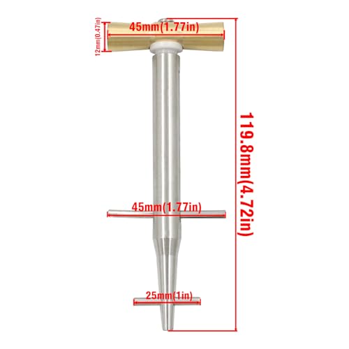 Heavy Duty T-Bar Nut Tool SS Bronze Fit for 3/4 Model Setups