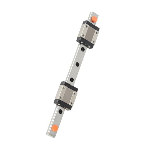 Keenso Linear Guide Rail Interchangeable Design Slider Kit MGN12C for 3D Printers and CNC Parts Suitable for Compact Equipment (200mm) 200mm