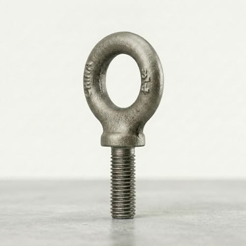 2 Pcs Lifting Shoulder Eye Bolts 3/4", Heavy Duty Eye Bolts with Lifting Shoulder, Eyebolts, Rigging Hardware and Fittings, Machinery Lifting Rings, Concrete and Metric Sizes, Rigging Accessories 2