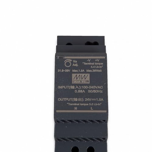 HDR-30-24 LED Power Supply Transformer DIN Rail Power Supply (DIN-Rail) Mean Well HDR-30-24 24V/DC 30W Transformer for LED Lighting