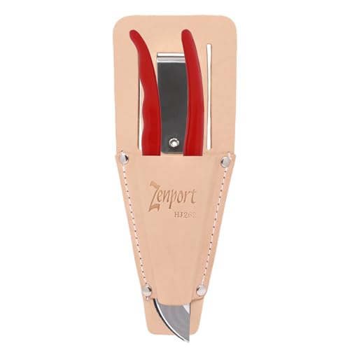 QZ411 Narrow Pruner and HJ262 Leather Pruner Sheath