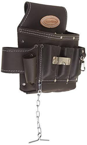 McGuire-Nicholas 526-CC Brown Professional Electrician'S Pouch, oil tanned leather Pouch + Tool Pouch | Brown