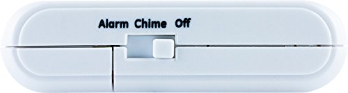 GE 45115 Personal Security Window/Door, 2-Pack, DIY Protection, Burglar Alert, Wireless Chime/Alarm, Easy Installation, Ideal for Home, Garage, Apartment, Dorm, RV and Office, White, 2 Count 2 Pack