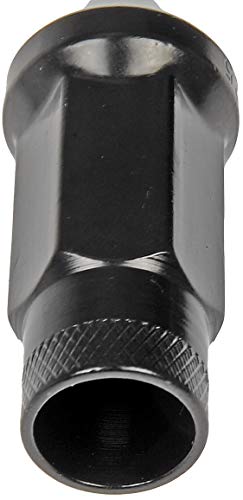 Dorman 713-485A Black Open End Knurled Wheel Nuts