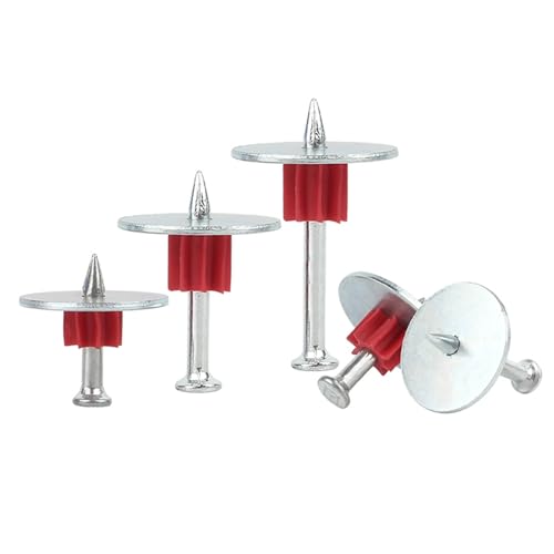 Powder Actuated Fasteners, Drive Pins with 1" Washer, 200pcs/pack 1"