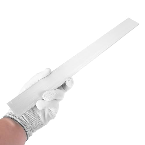 MECCANIXITY 6 Pcs Square Aluminum Flat Bar, 1/8" (4mm) Thick x 1-9/16" (40mm) Width x 16" (406.4mm) Long 6061 Aluminum Flat Plate Solid New Mill Stock Silver for Industrial Building 1/8"x 1-9/16"x 16"