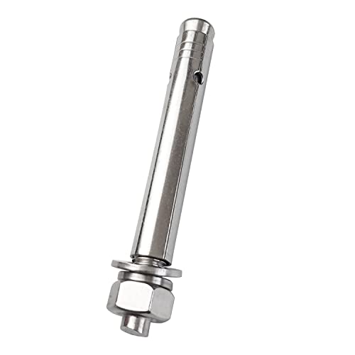 10 Pack M12x120mm Expansion Bolts Anchor Bolt 304 Stainless Steel External Hex Expansion Screw Bolt Sleeve Anchor Fastener Wall Concrete M12*120 10 Pack