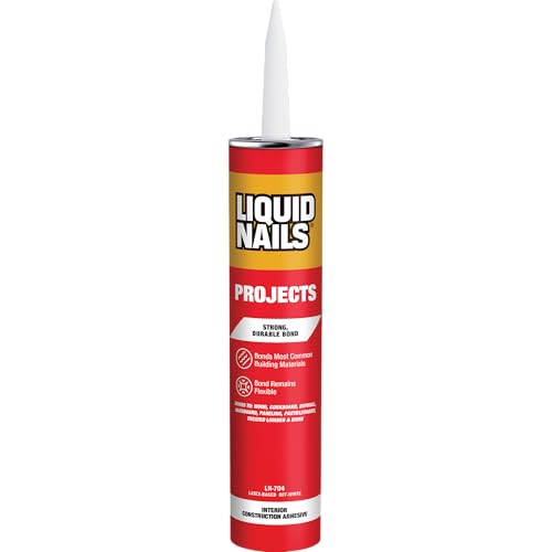 Liquid Nails 10 oz Interior Projects Latex Construction Adhesive Tan (Pack of 2) 10 Ounce (Pack of 2)