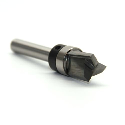 Carbide Compression Flush Trim Router Bit 1/4 Shank 1/2" Dia. 1/2" Cut H 1/2" Diameter,1/2" Cutting Length, 1/4 Shank