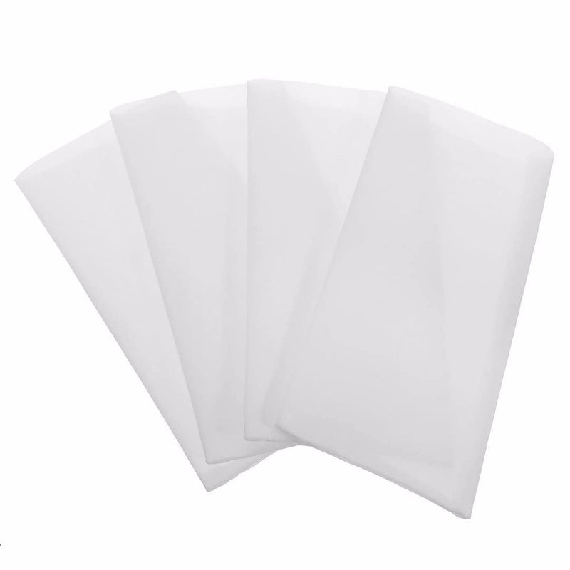 EVOLV Premium Nylon Tea Filter Extraction Press Bags | 2" x 4.5" | 15u | 100 Pack 15 Micron